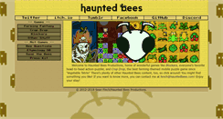 Desktop Screenshot of hauntedbees.com